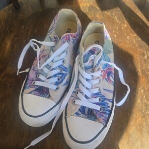 Converse vintage all star sneakers floral